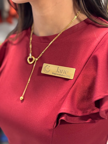 NAME TAG PERSONALIZADO